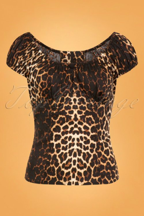 Bunny-50s-Uma-Top-In-Leopard