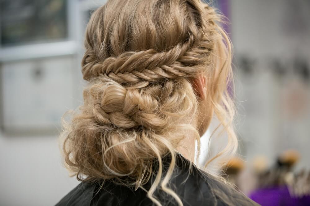braided hairstyle