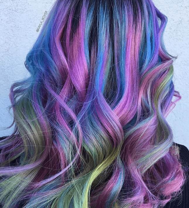 mermaid hair kayla boyer felle haarkleuren