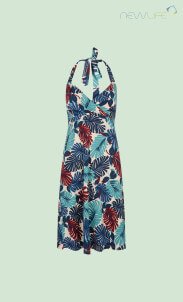 kinglouie-neck-knot-dress-tropicana