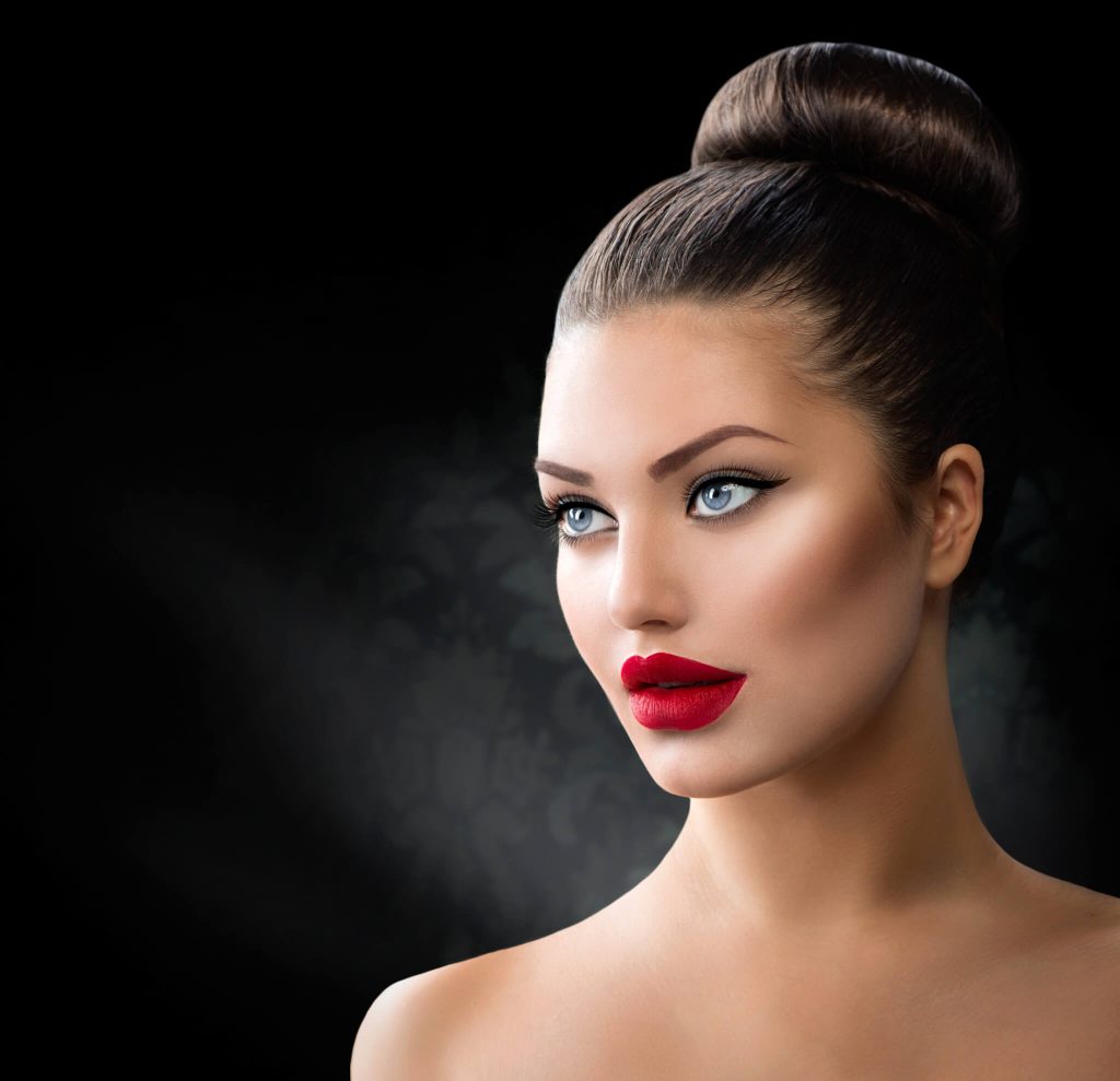 Hertog stap jas Make-up inspiratie: rode lippen | Glamourista - kapsels