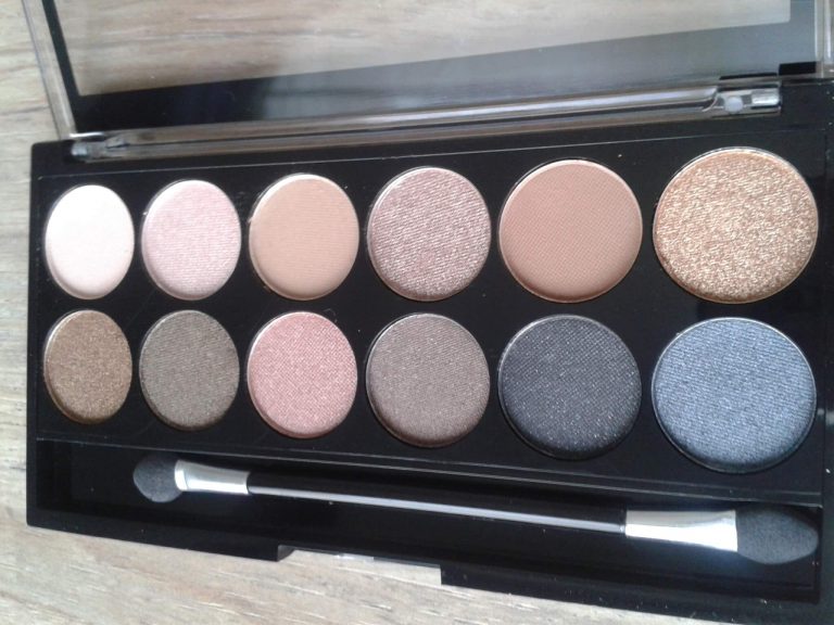 MUA undressed palette: review en swatches