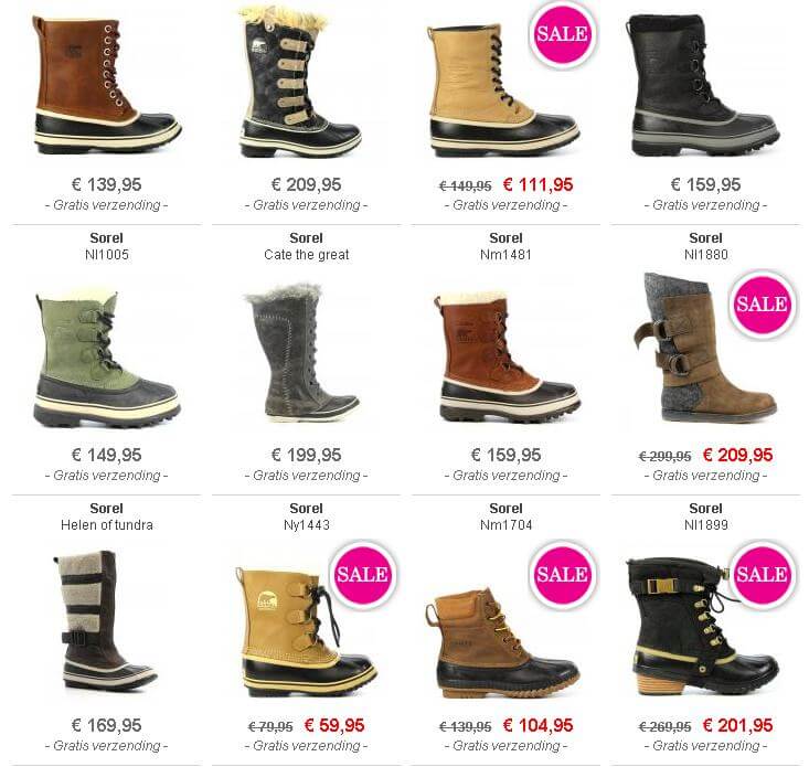 Moonboots, snowboots en winterlaarzen sale!