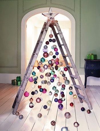 Alternatieve kerstboom voor als je geen boom in huis wilt: de leukste alternatieve kerstbomen