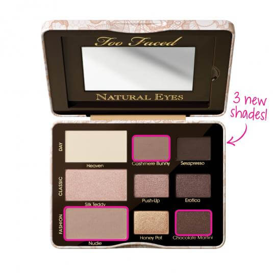 Vergelijking Too Faced Natural Eye en Too Faced Natural Eyes