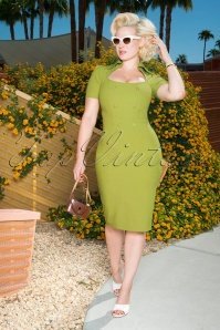 168989-Glamour-Bunny-26376-Rita-Rae-Pencil-Dress-in-Green-121017-0013W-category