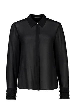 expresso-semi-transparante-blouse-nicolette-met-franjes-zwart-zwart-8720019051337