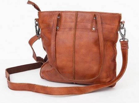 bag-2-bag-rome-lederen-shopper-cognac