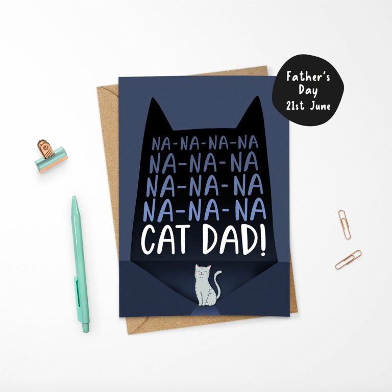 Vaderdag: kaartjes en cadeaus voor cat dads!