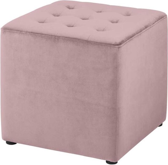 fluweel-roze-poef