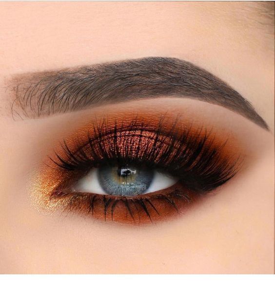 oranje-bruine-ooglook