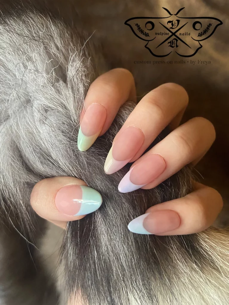 ombre-pastel-french-manicure-nagellak