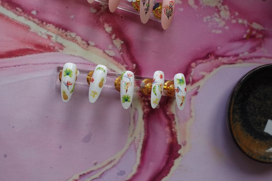 tropische-planten-nail-art