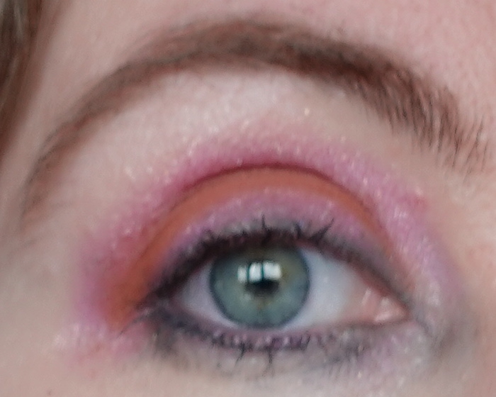 oranje-roze-ooglook