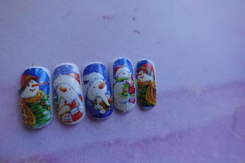 schattige-sneeuwman-nagel-designs